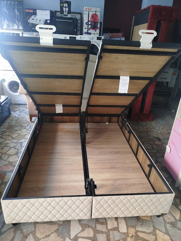 Çiftlik baza başlık yatak sıfır nakliye benden 3 aylık kullanılmış - 4