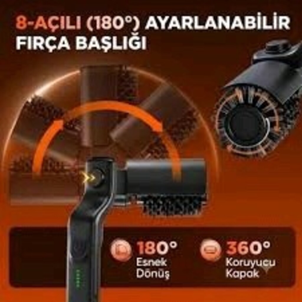 şarjlı barbekü fırçası - 3