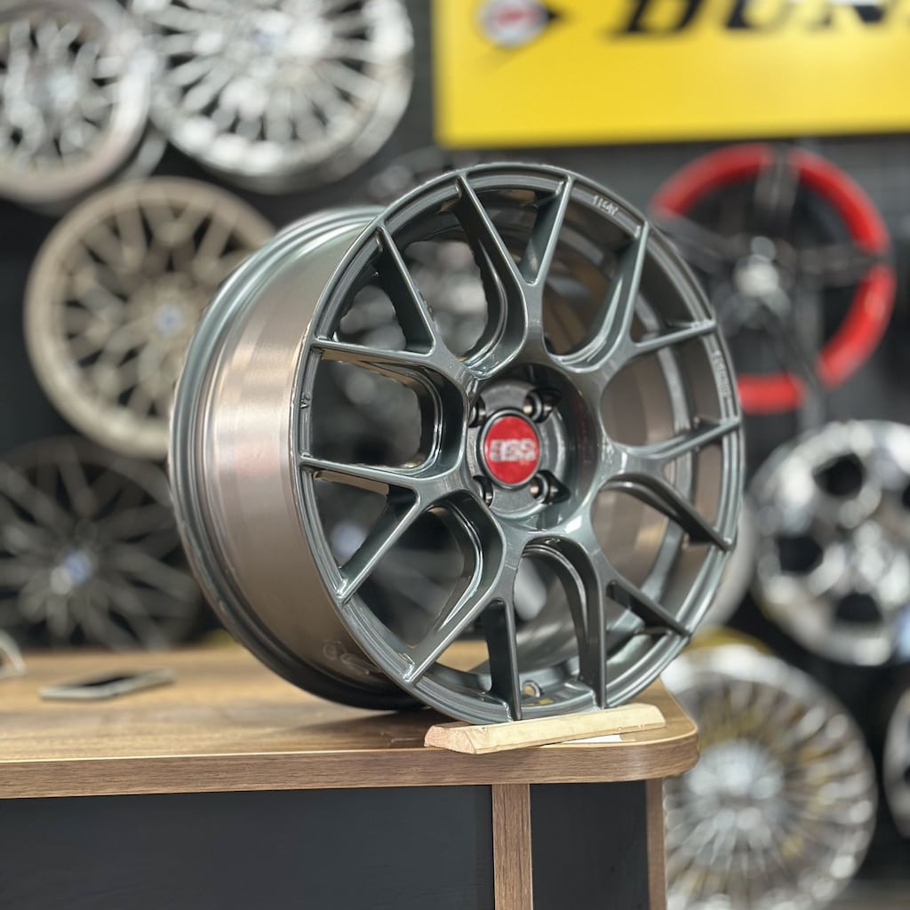 17 inç 4x100 BBS RE-V7 Gun Metal Jant Takımı Sıfır - 3