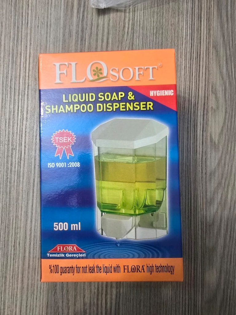 Sıfır Flosoft Sıvı Sabunluk ve Dezenfektan Verici 500 ml - 3