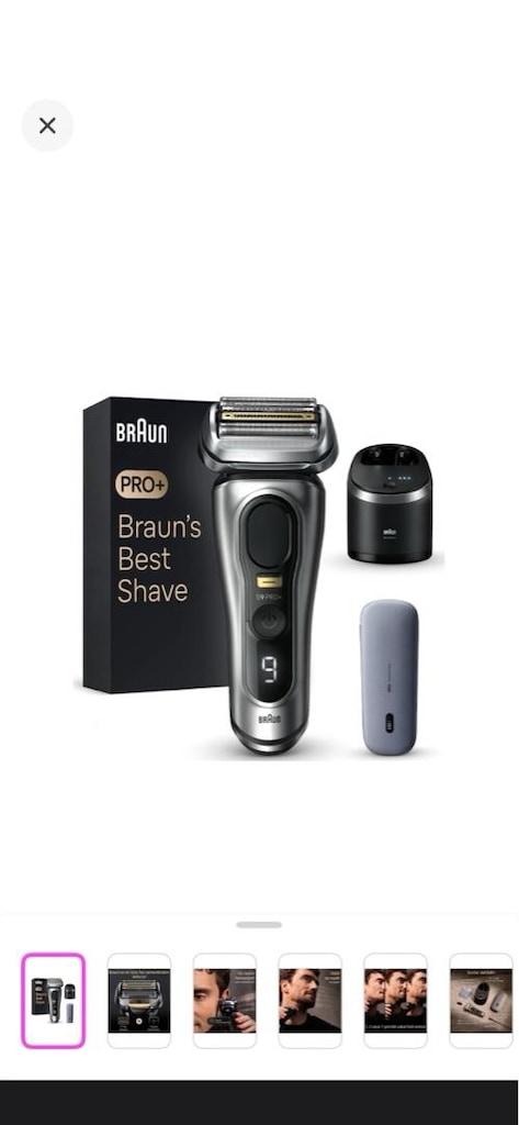 braun series 9 pro+ 9577CC ıslak ve kuru traş makinası