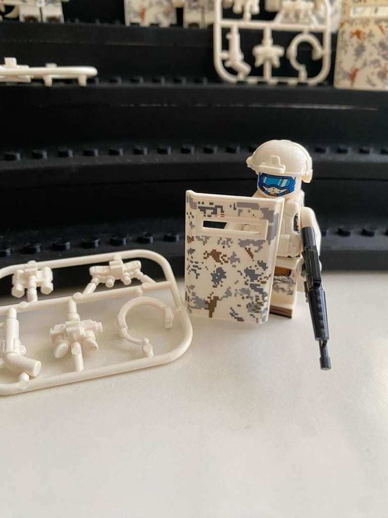 Lego beyaz swat asker - 5