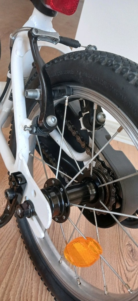 BTWIN Discover 100 14 İnç Jant 3-5 Yaş Beyaz Çocuk Bisikleti - 5