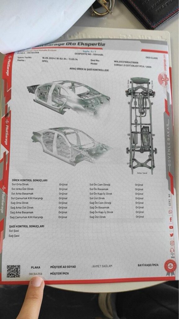 Otomatik, Değişensiz, Tramersiz, 1 Parça Boya - 12