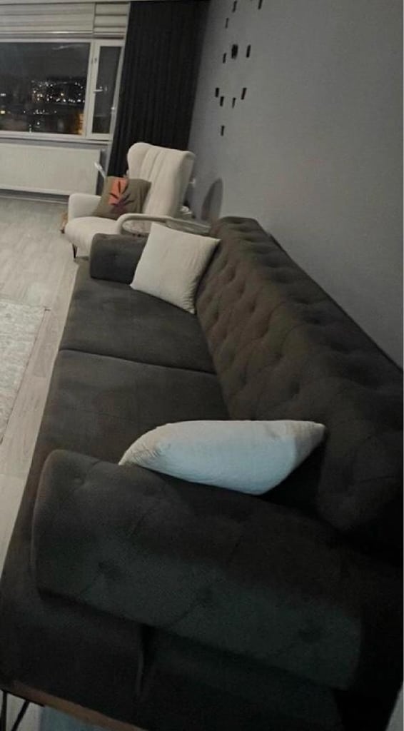komple set salon oturma grubu koltuk ve yemek takımı - 2