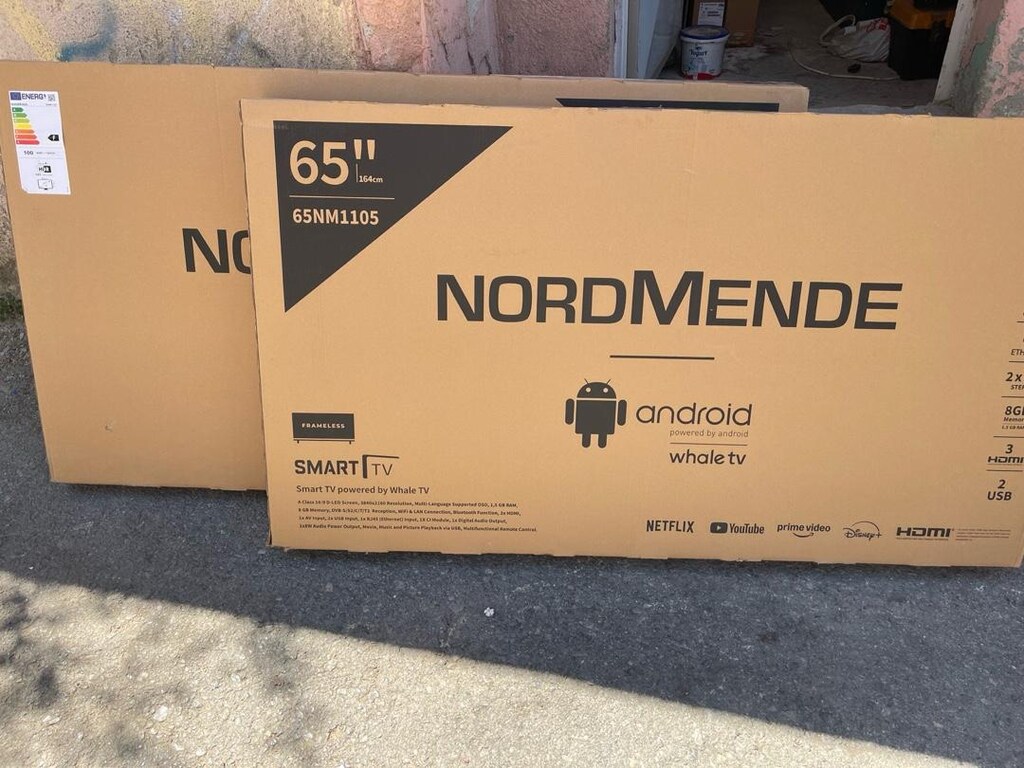 Sıfır ürün Nordmende 65 inç 164 ekran android destekli tv - 2