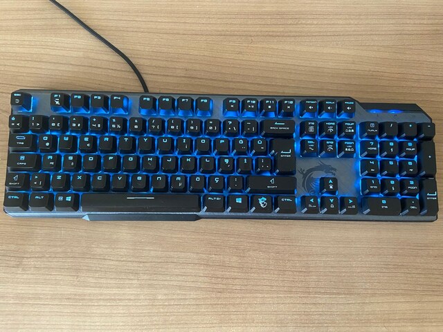 MSI Vigor GK50 Elite Mekanik Klavye