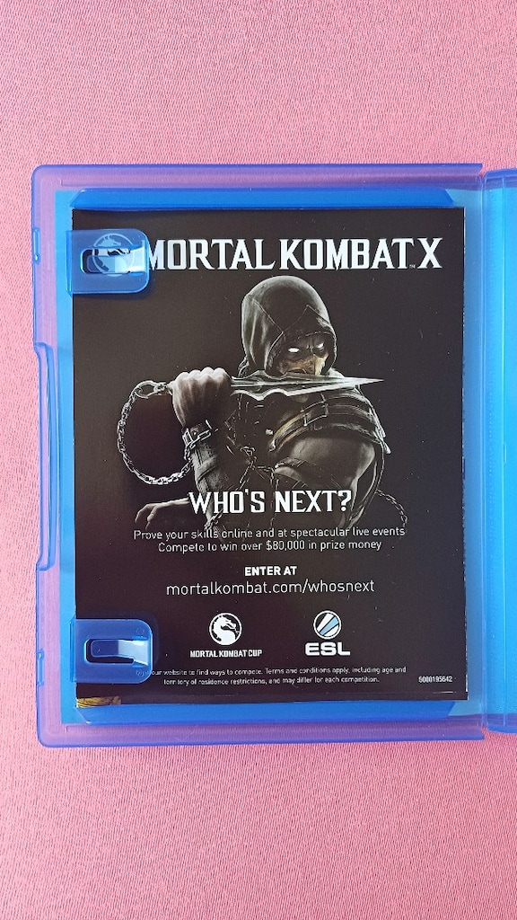 PS-4 EFSANE OYUN MORTAL KOMBAT X SIFIR GİBİ ÇİZİKSİZ TEMİZDİR - 5