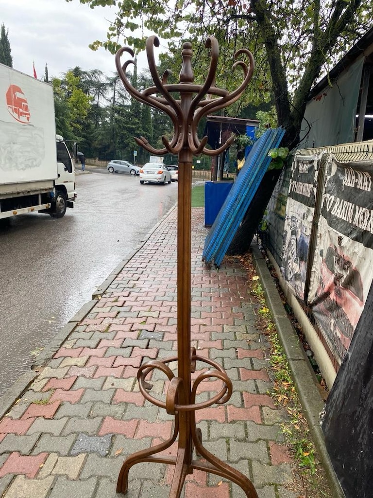 ayaklı askılık ahşap - 3