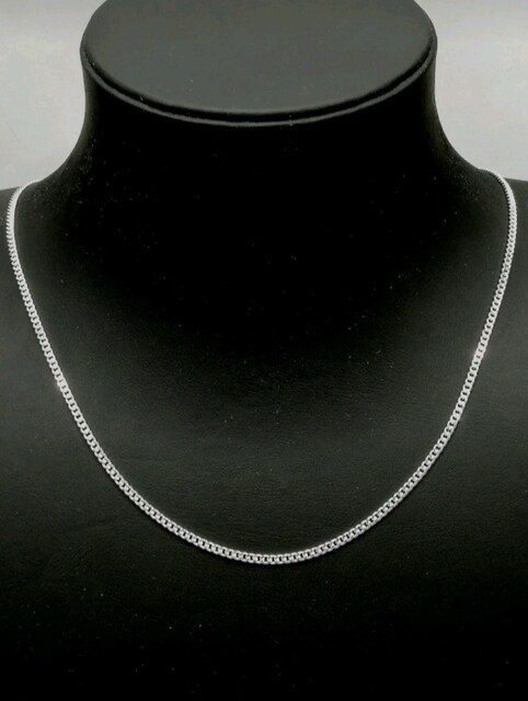 Silver Unisex 2Mm Gümüş Zincir Kolye