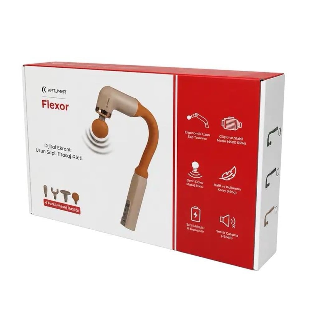 FLEXOR DİJİTAL EKRANLI MASAJ 3 Renk Seçeneği 4 Başlıklı - 4