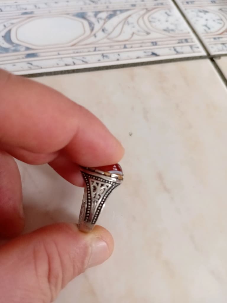 2ad tek fiyat gümüş yüzük - 3