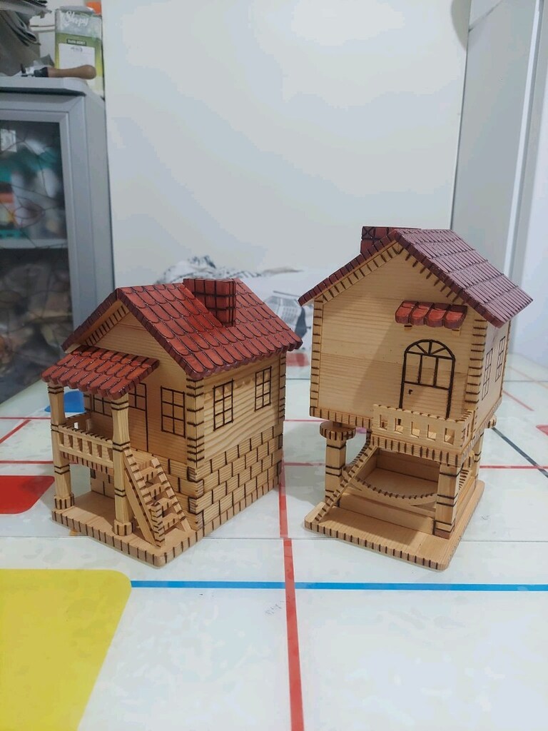 Nayla seranderevi ahşap kumbara - 3