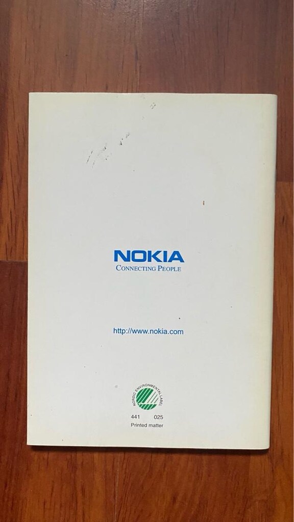 NOKIA 3210 Kitapçık - 5