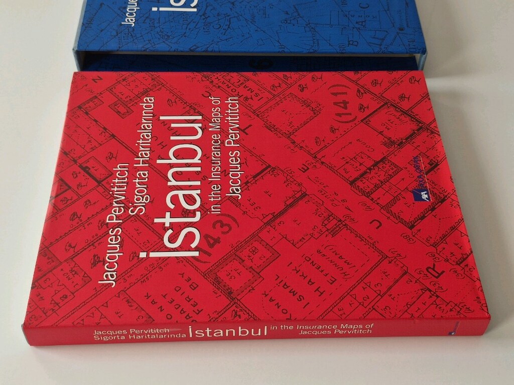 Sigorta Haritalarında İstanbul (Ciltli)-Jacques Pervititch - 2