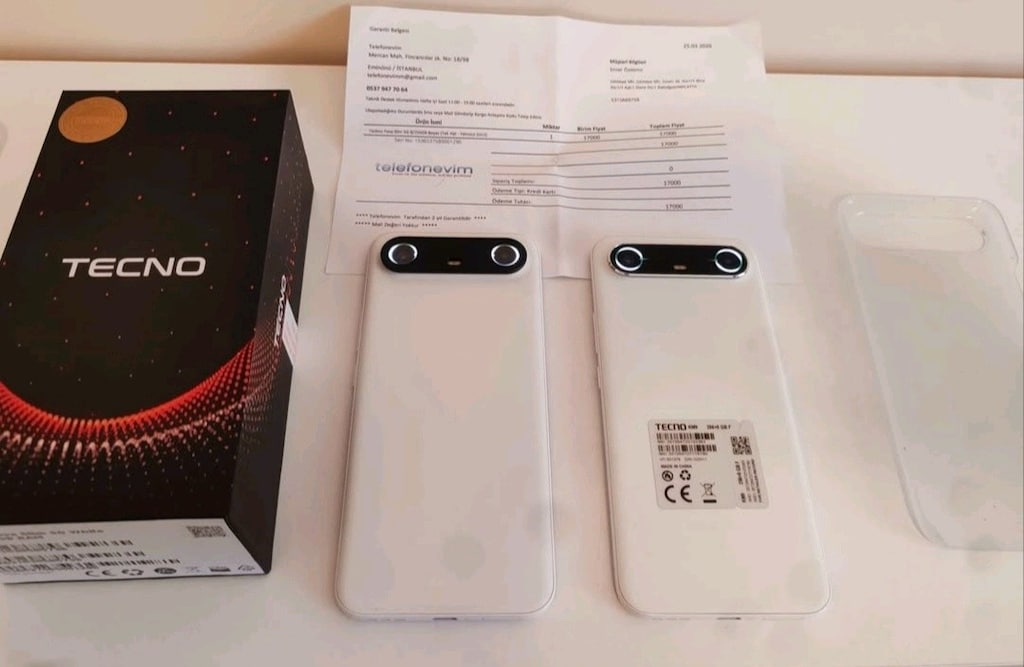 SIFIR KAPALI KUTU Türkiye Garantili TR Tekno Pova Slim 5G Dünyanın en - 9