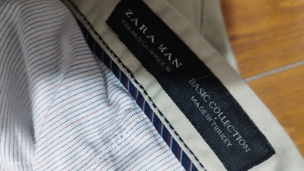 #Zara likralı pantolon..öndeki ip hafif çıkmış, arka zara etiketi yok - 3