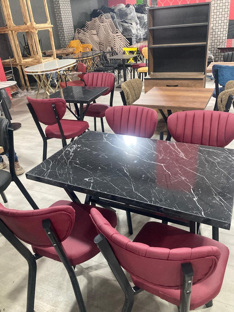 DAMLA TAKIM MASA SETİ CAFE RESTAURANT LOKANTA DIŞ MEKAN ÇAY BAHÇESİ - 7