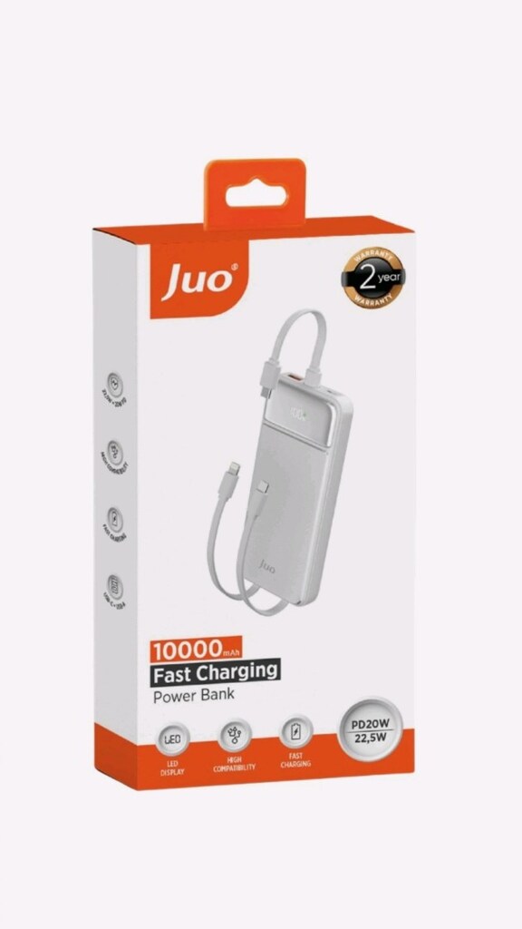 juo powerbank 10.000lik 22.5w - 3