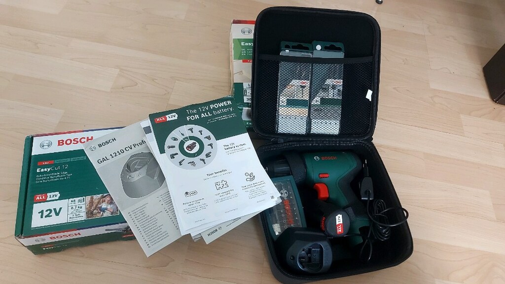 Sıfır Garantili kutusunda Bosch testere ve vidalama matkap - 3
