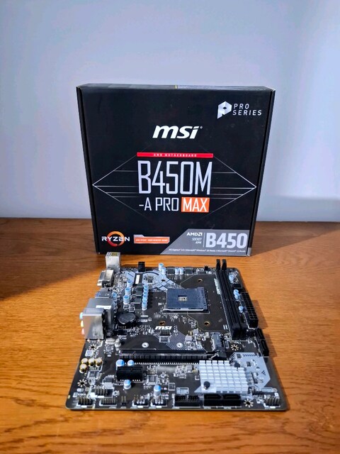 MSI B450M-A PRO MAX