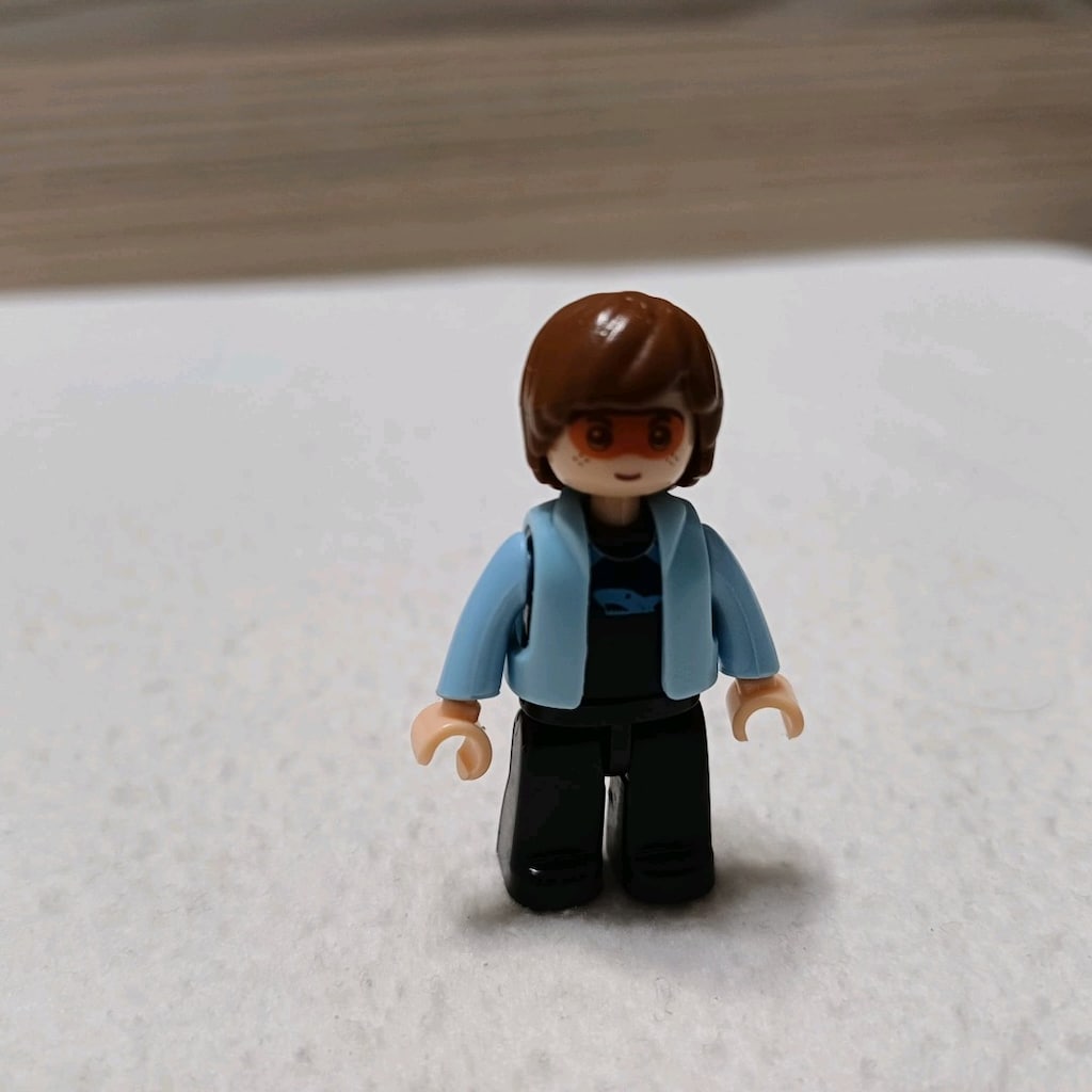 LEGO Uyumlu Nostaljik Sarı Vosvos & Sörfçü Figür Seti |Yapım Kılavuzlu - 6