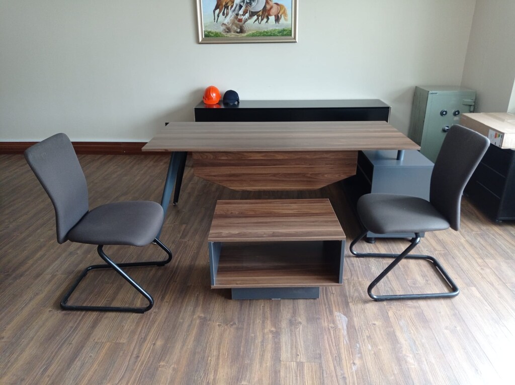 BÜRO MASASI - MEMUR MASASI - ETAJERLİ ÇALIŞMA MASASI / QUİK OFİS - 2
