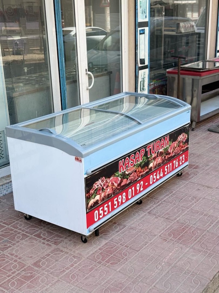 difriz derin dondurucu 800 litrelik difriz içi beyaz difriz et dolabı - 6