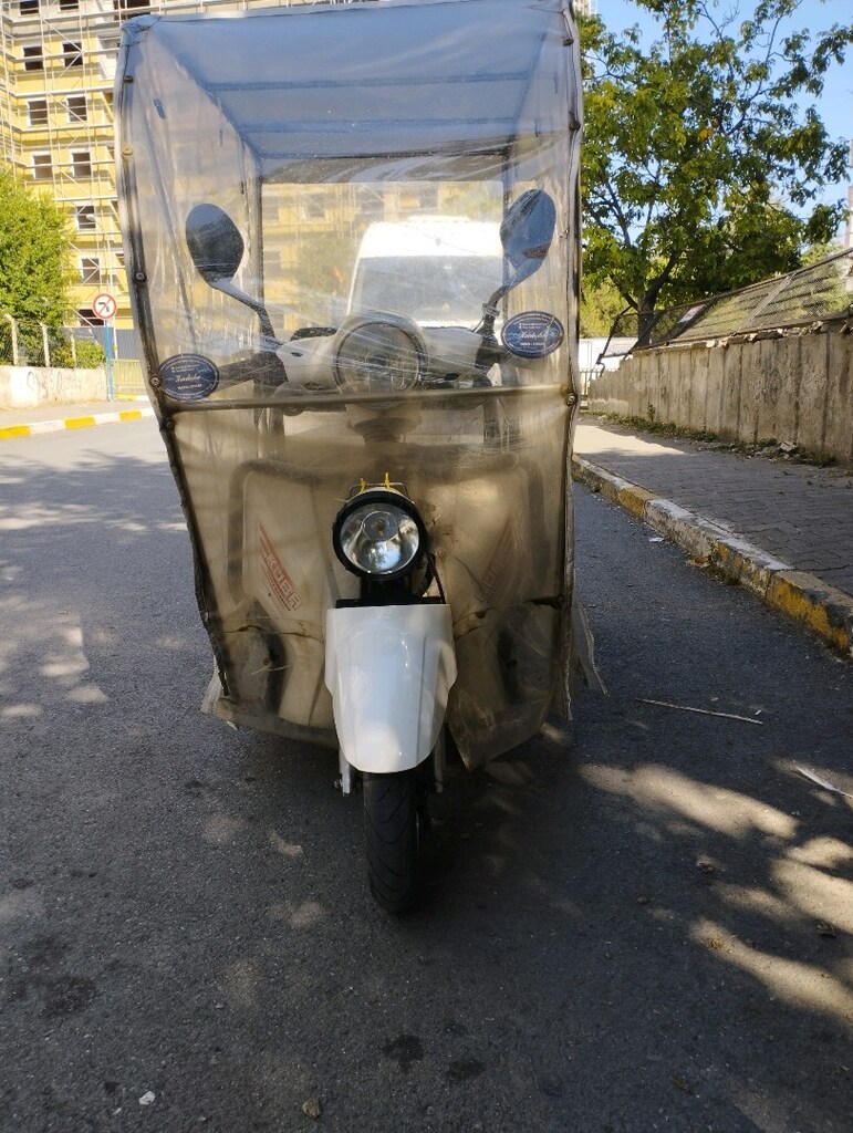 üç tekerlekli üç kişilik elektrikli motor - 4