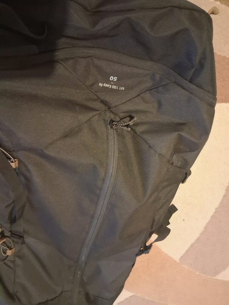 Forclaz MT100 Easyfit 50L Trekking Çantası - 6