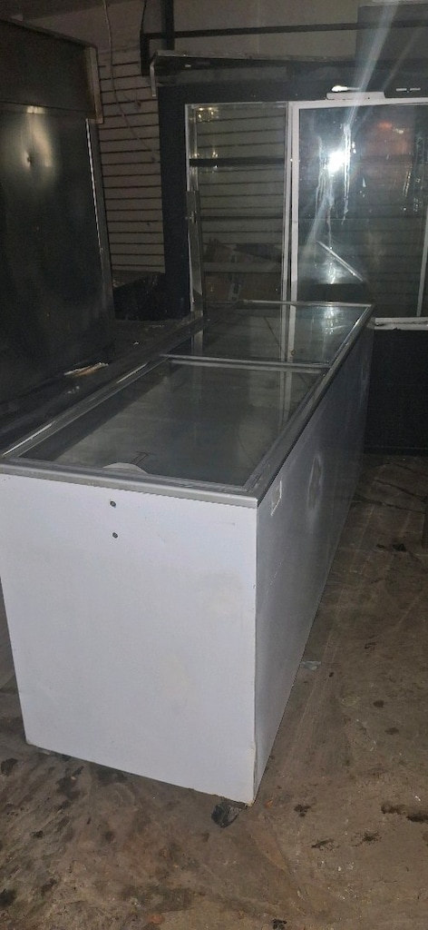 derin dondurucu 205x63x89cm ölç. sürgü camlı difriz dondurma derin don - 6