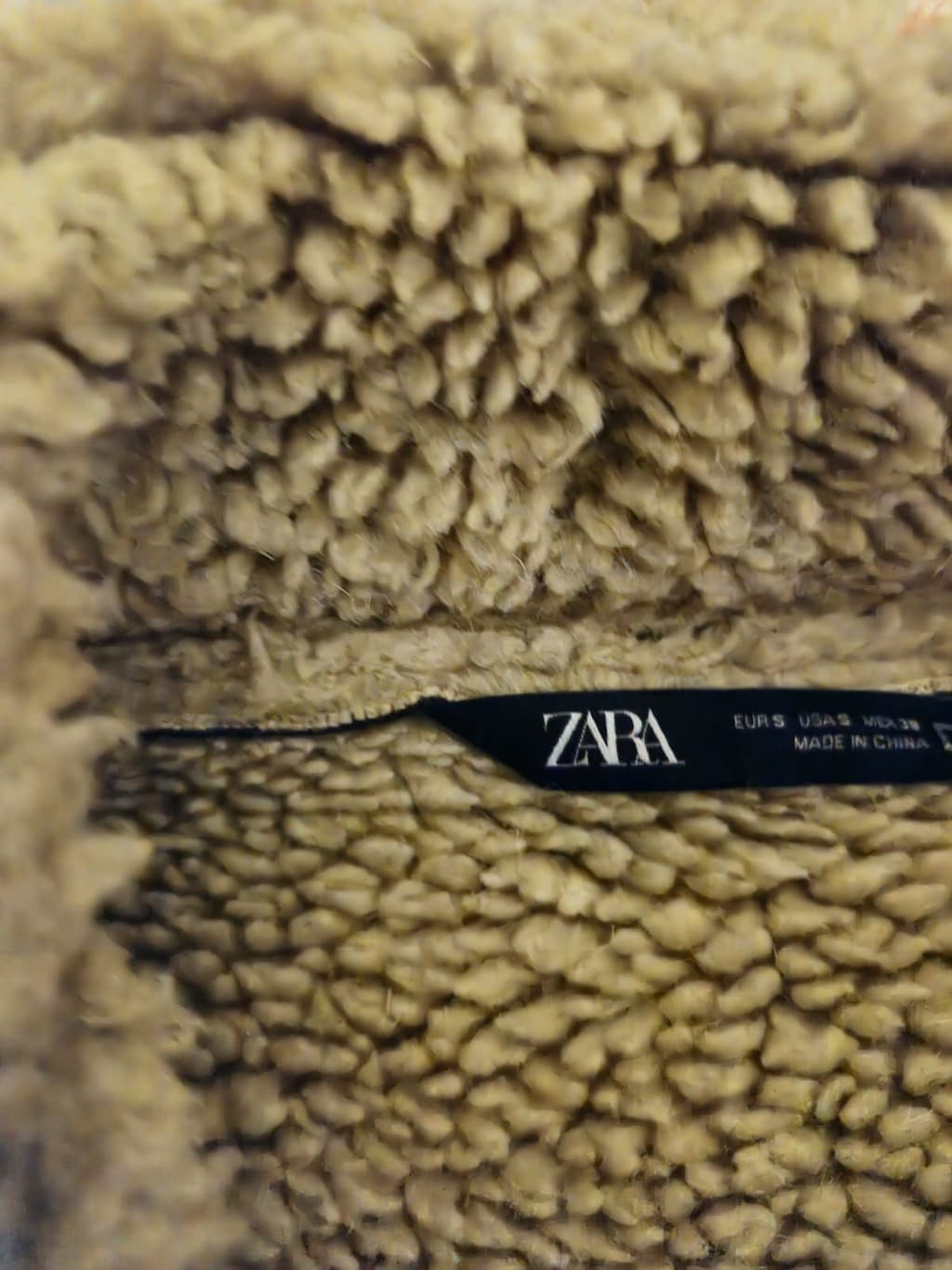 Zara S Beden İçi Kürklü Siyah Pilot Mont - Tertemiz - 3