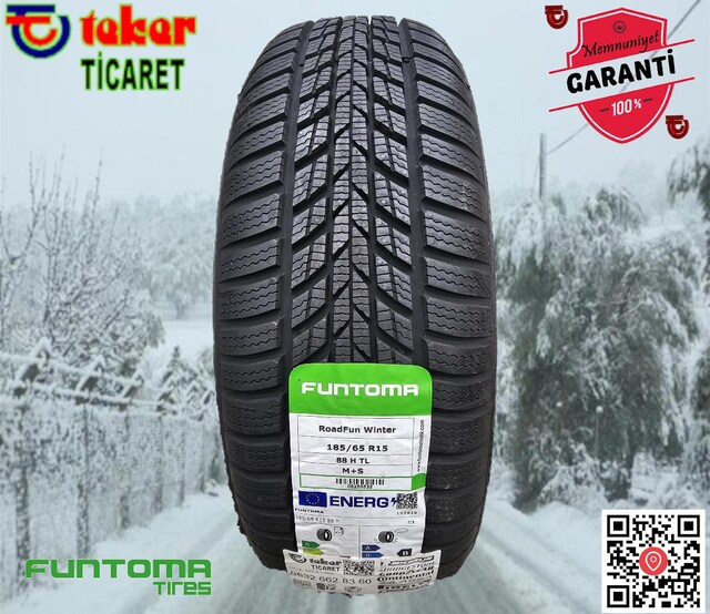 185 65 15 FUNTOMA ROADFUN WINTER #kış & kar lastiği# Teker Ticaret