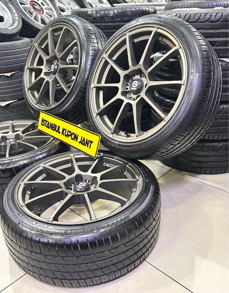 1AYLIK 5x112 SIFIR ! SPARCO BRONZ JANT LASTİK 215/40/18 225/40/18 2025 - 10