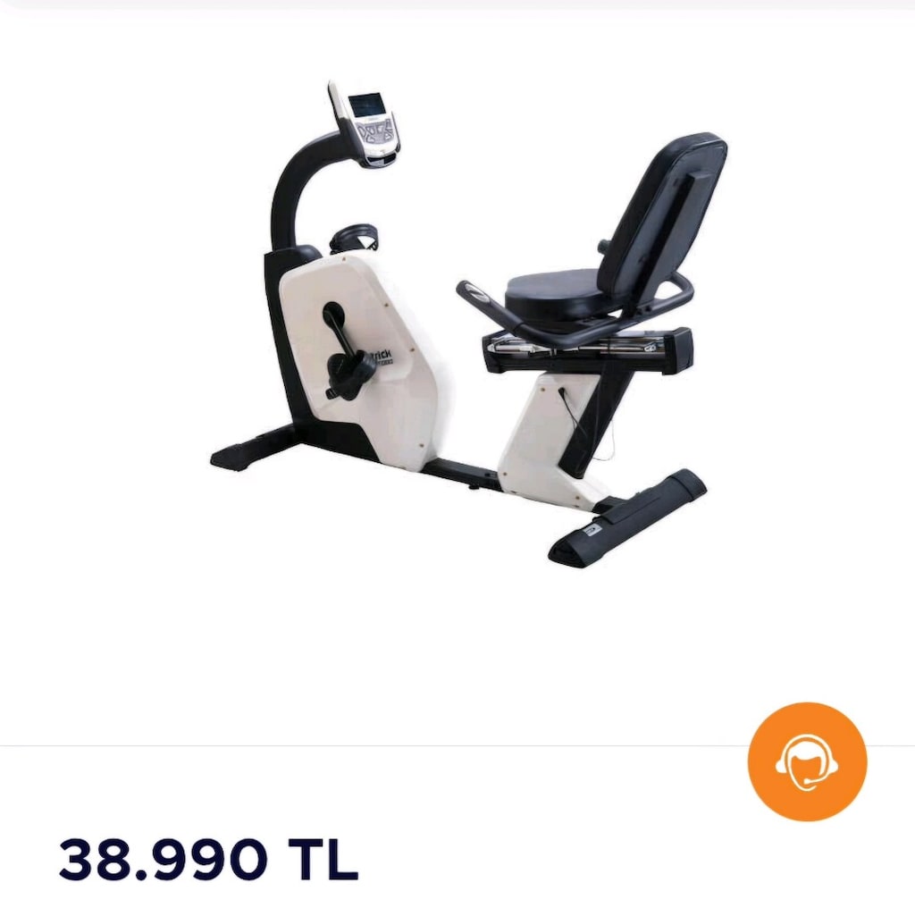 Hattrick Torso model yatay (recumbent) kondisyon bisikletidir - 2