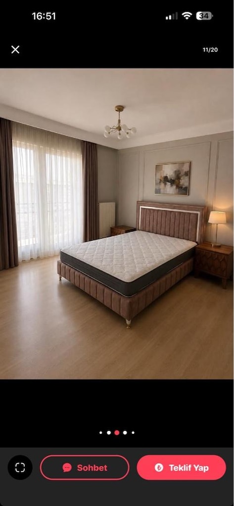 çift kişilik baza başlık yatak - 3