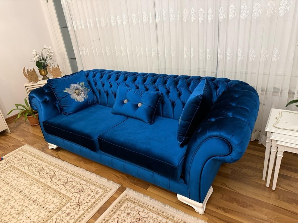 komple salon takımı - koltuk - yemek masası- konsol- sandalyeler - 9