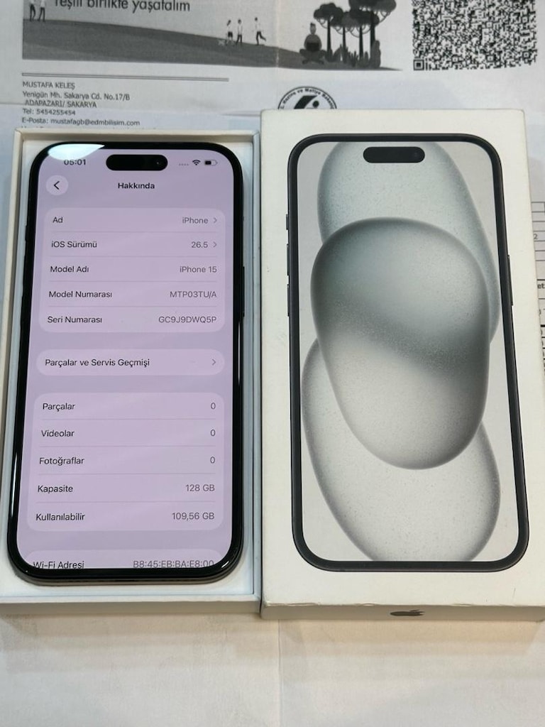 6 Aylık İPhone 15 128GB TR - 7