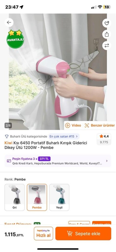 portatif ütü - 2