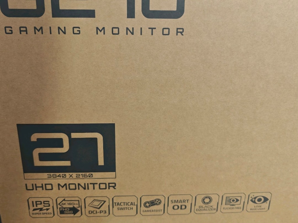 Gigabyte G27U 27" SS IPS 4K UHD 160Hz / FHD 320Hz 1ms HDR400 Gaming - 2
