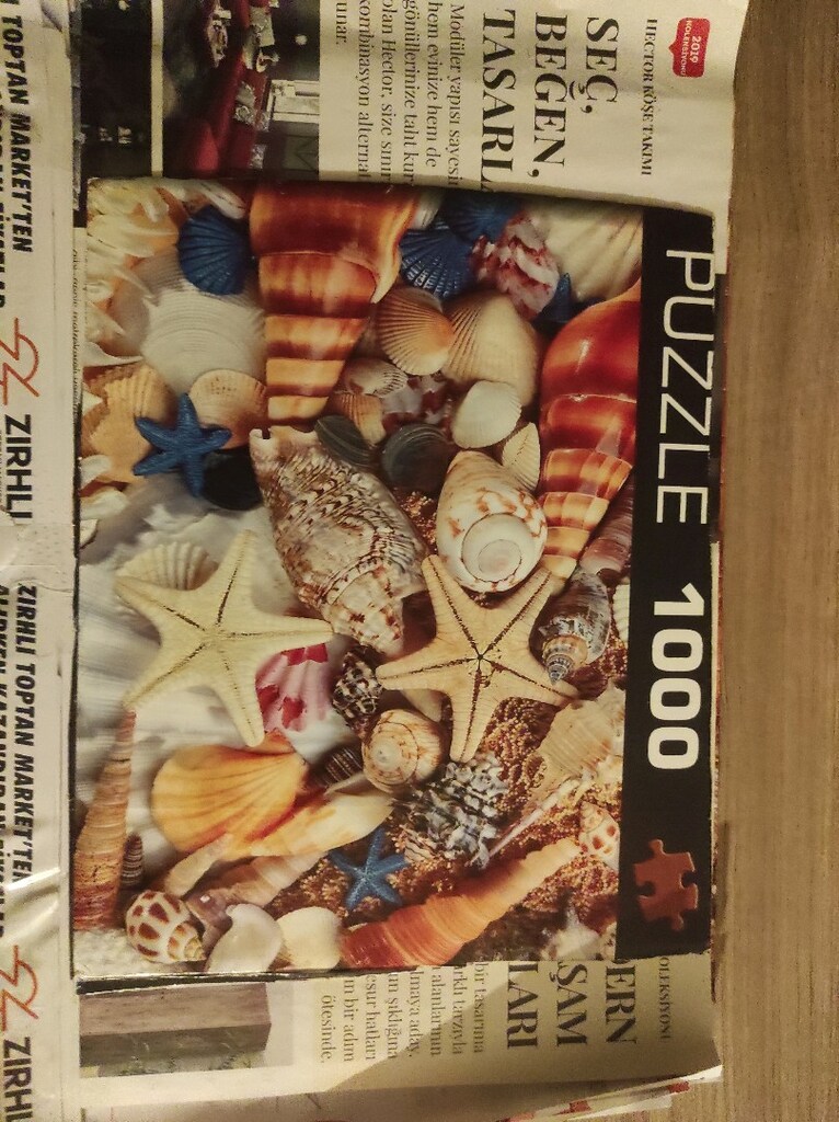 yapılmış, hazır 1000 parçalı puzzle - 10