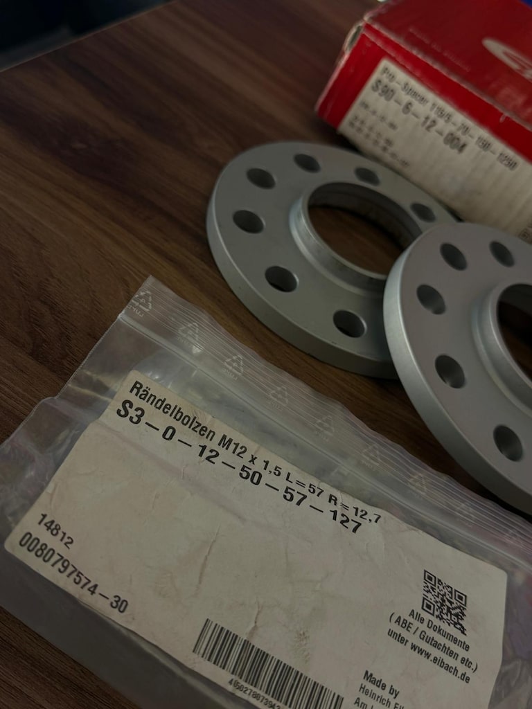 Opel Astra J Uyumlu Orijinal Eibach 12mm Spacer (Flanş Seti) - 2