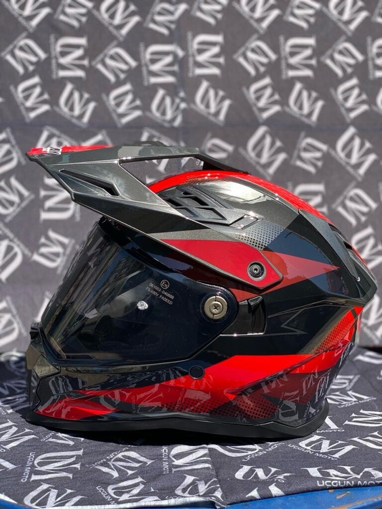 SWAY X65 GÜNEŞ GÖZLÜKLÜ CROSS KASK - 3
