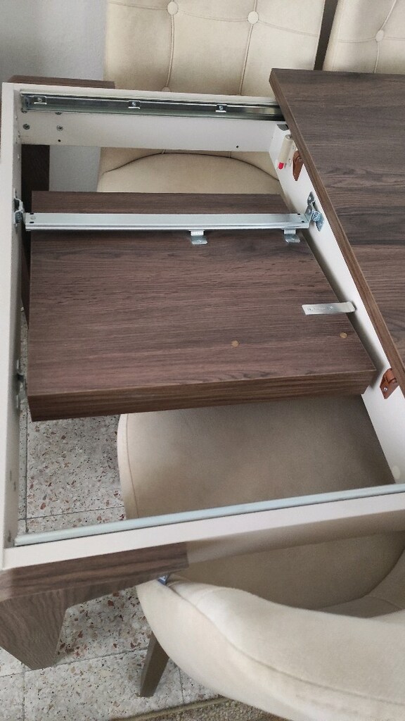 çetmen mobilya evolya yemek masası - 3