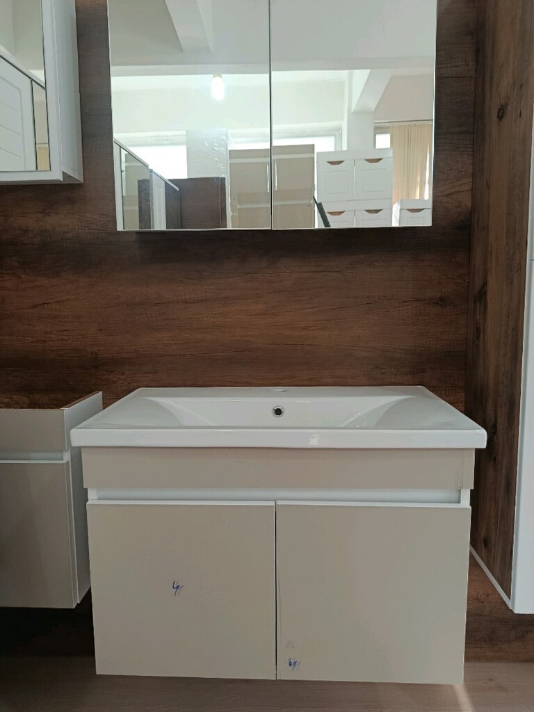 DUVARA ASMALI MDF 65&80LIK BANYO DOLABI &BALON KAPAK BOY DOLABI - 8