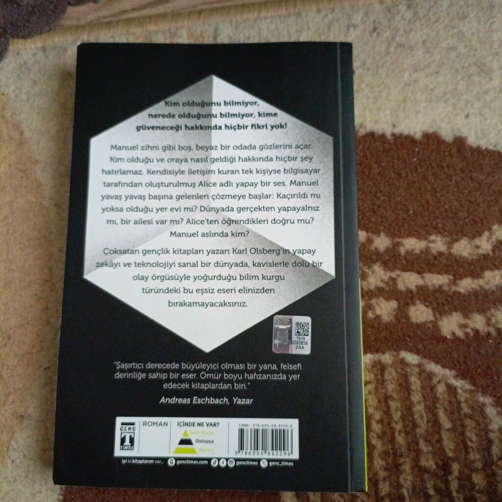 Karl olsberg beyaz odadaki çocuk - 2