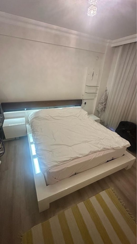 Led aydınlatmalı yatak mobilyası - 4