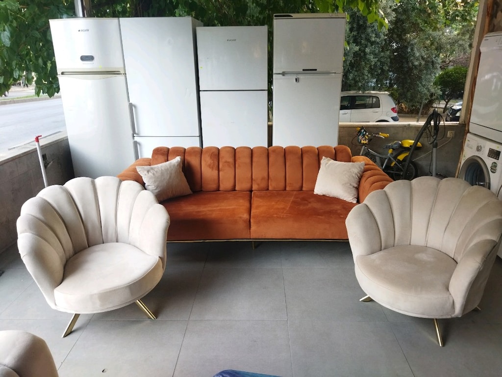 yarma modeli papatya Chester oturma Grubu adrese teslim - 5
