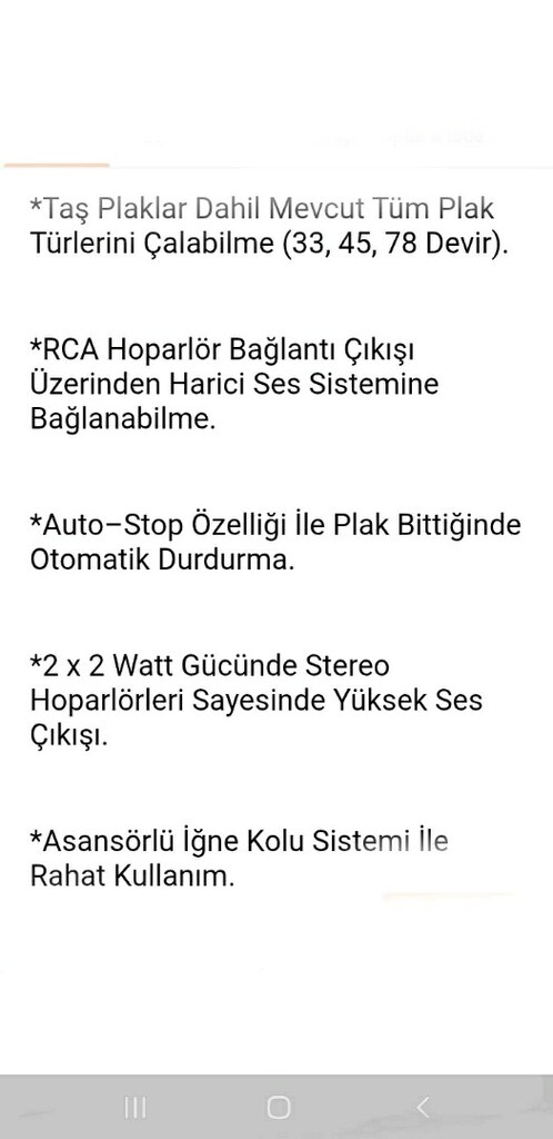 PİKAP 2 YIL GARANTİLİ FATURALI KUTULU RECORD MASTER MARKA - 2