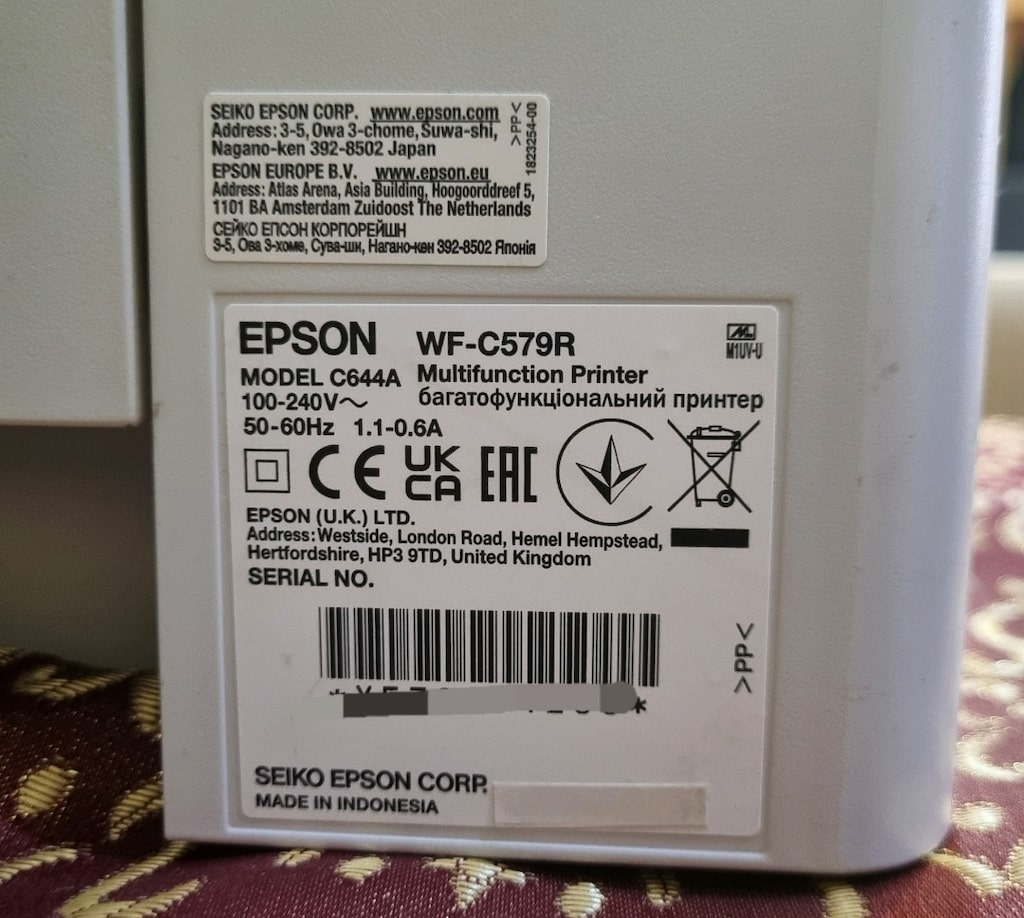 EPSON WF C-579R YAZICI - 3